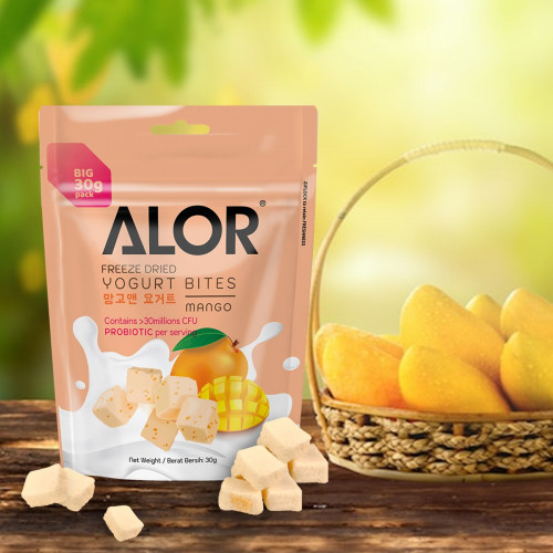 Alors Exotic Freeze Dried Mango Yogurt Bites A Tropical Delight In Every Crunch 3354